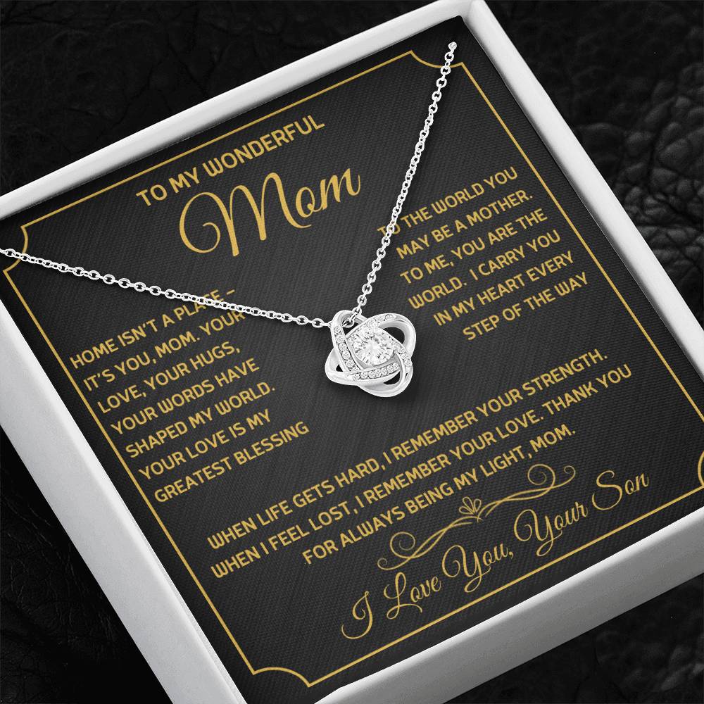 A Necklace for Mom — Home Is You - Love Your Son