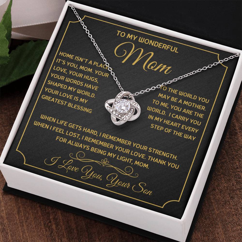 A Necklace for Mom — Home Is You - Love Your Son
