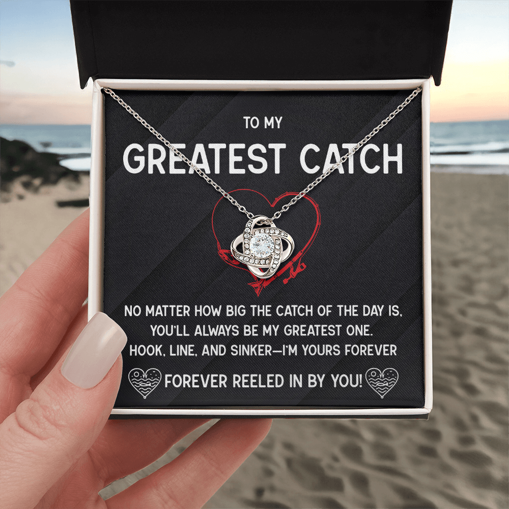 Neclace For Your Greatest Catch...Who Has Reeled You In Forever!