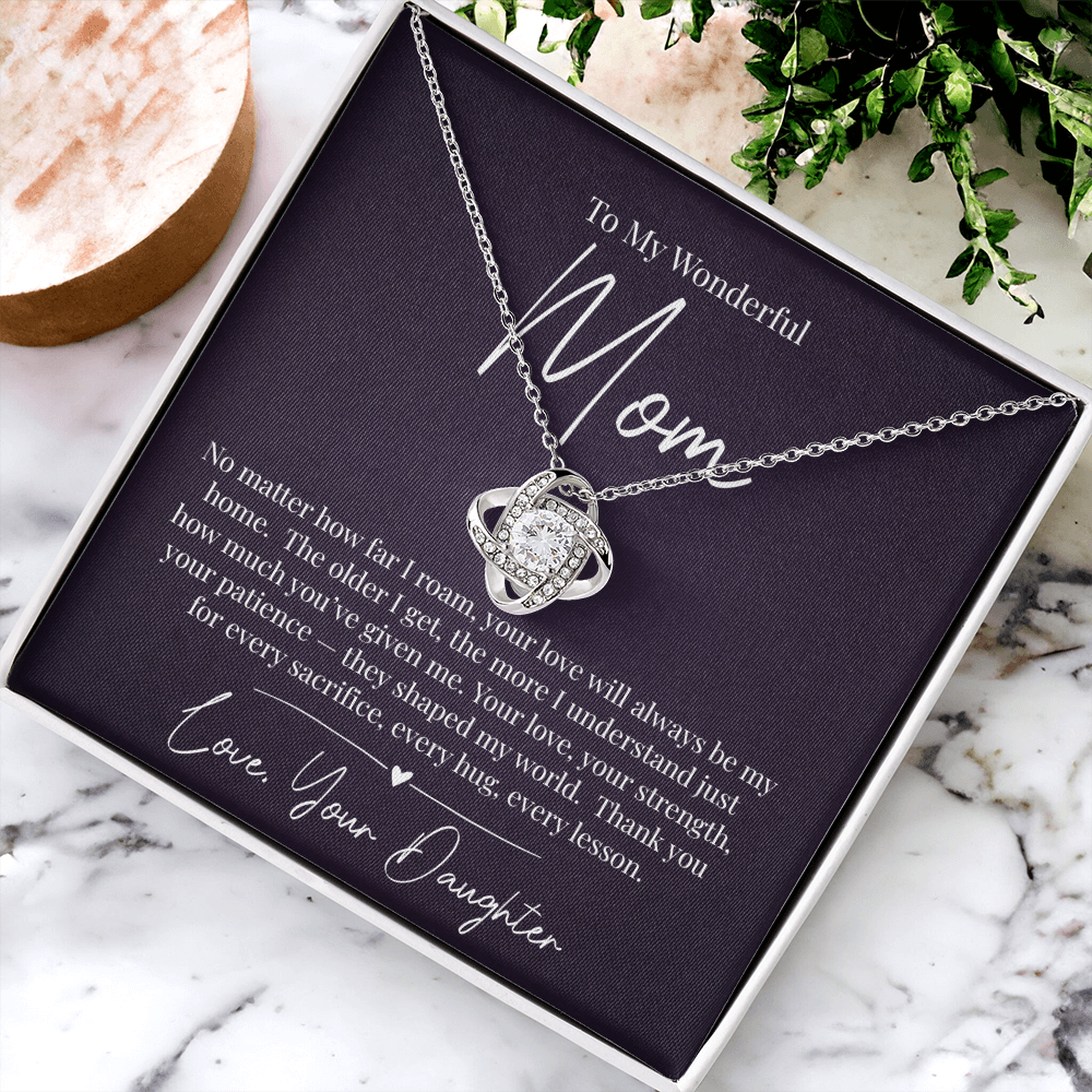 A Necklace for Mom — A Reminder That Her Love Is Always Home
