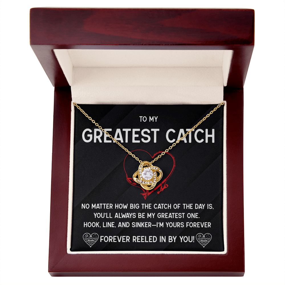 Neclace For Your Greatest Catch...Who Has Reeled You In Forever!