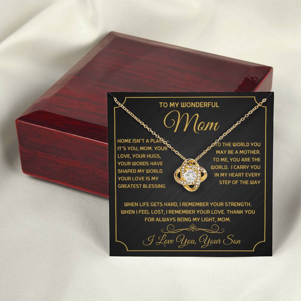 A Necklace for Mom — Home Is You - Love Your Son