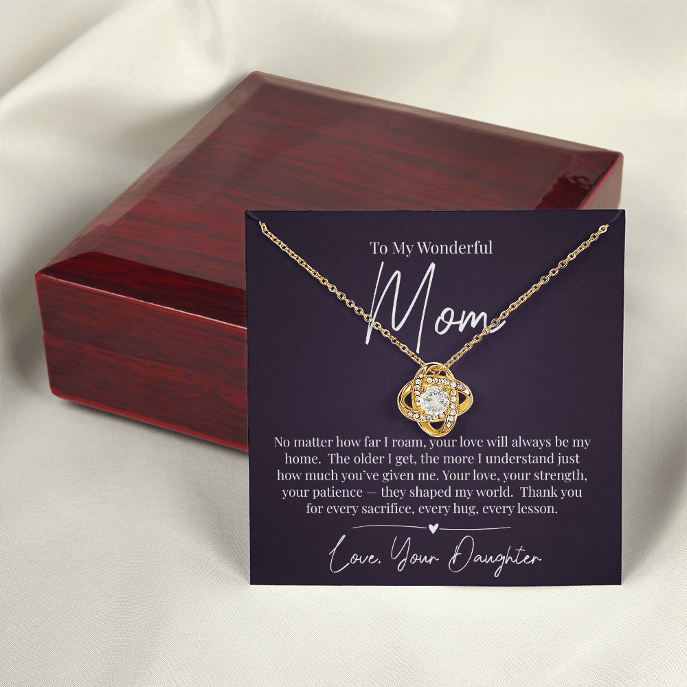 A Necklace for Mom — A Reminder That Her Love Is Always Home