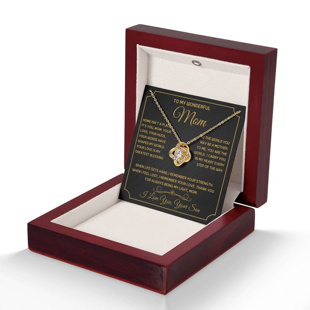 A Necklace for Mom — Home Is You - Love Your Son