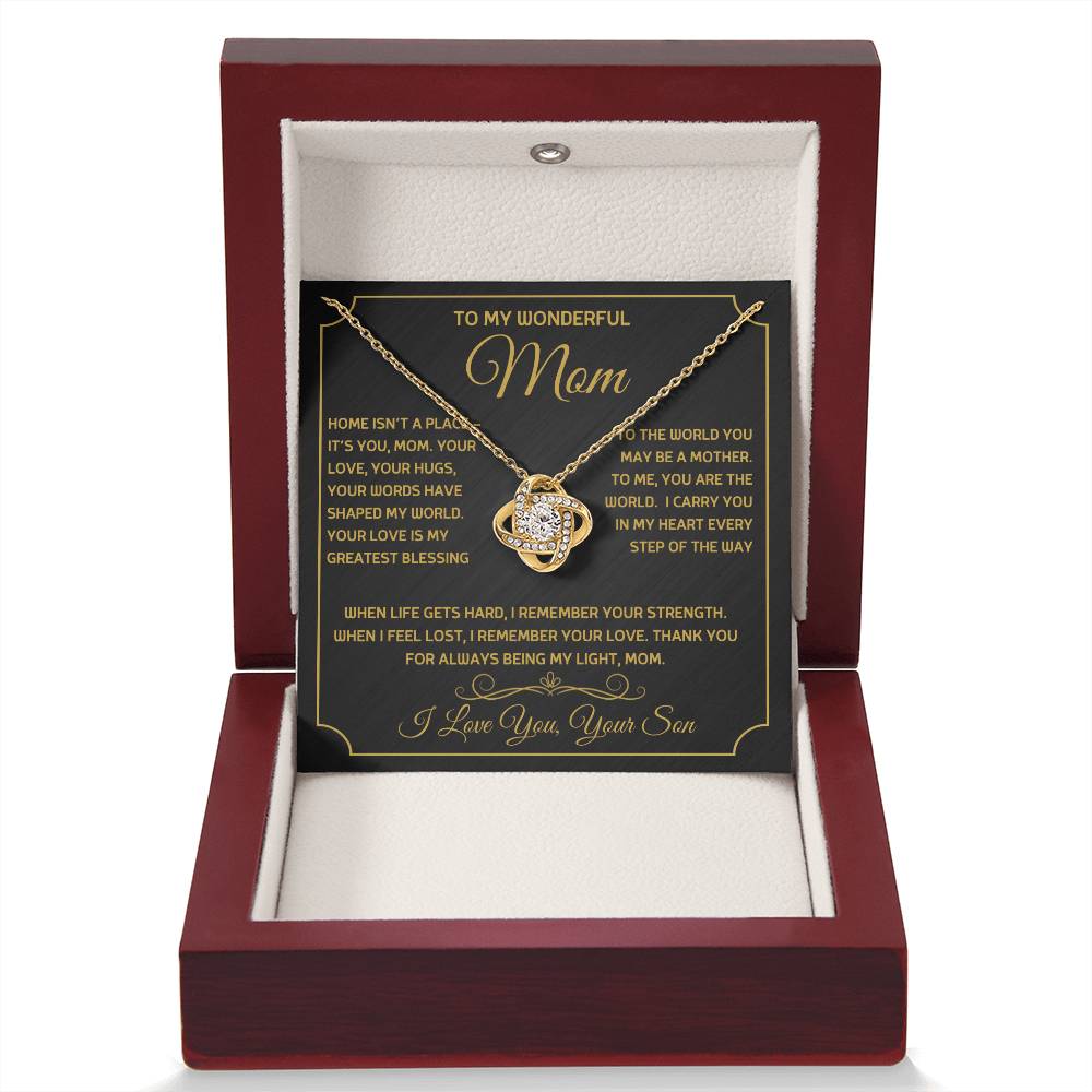 A Necklace for Mom — Home Is You - Love Your Son