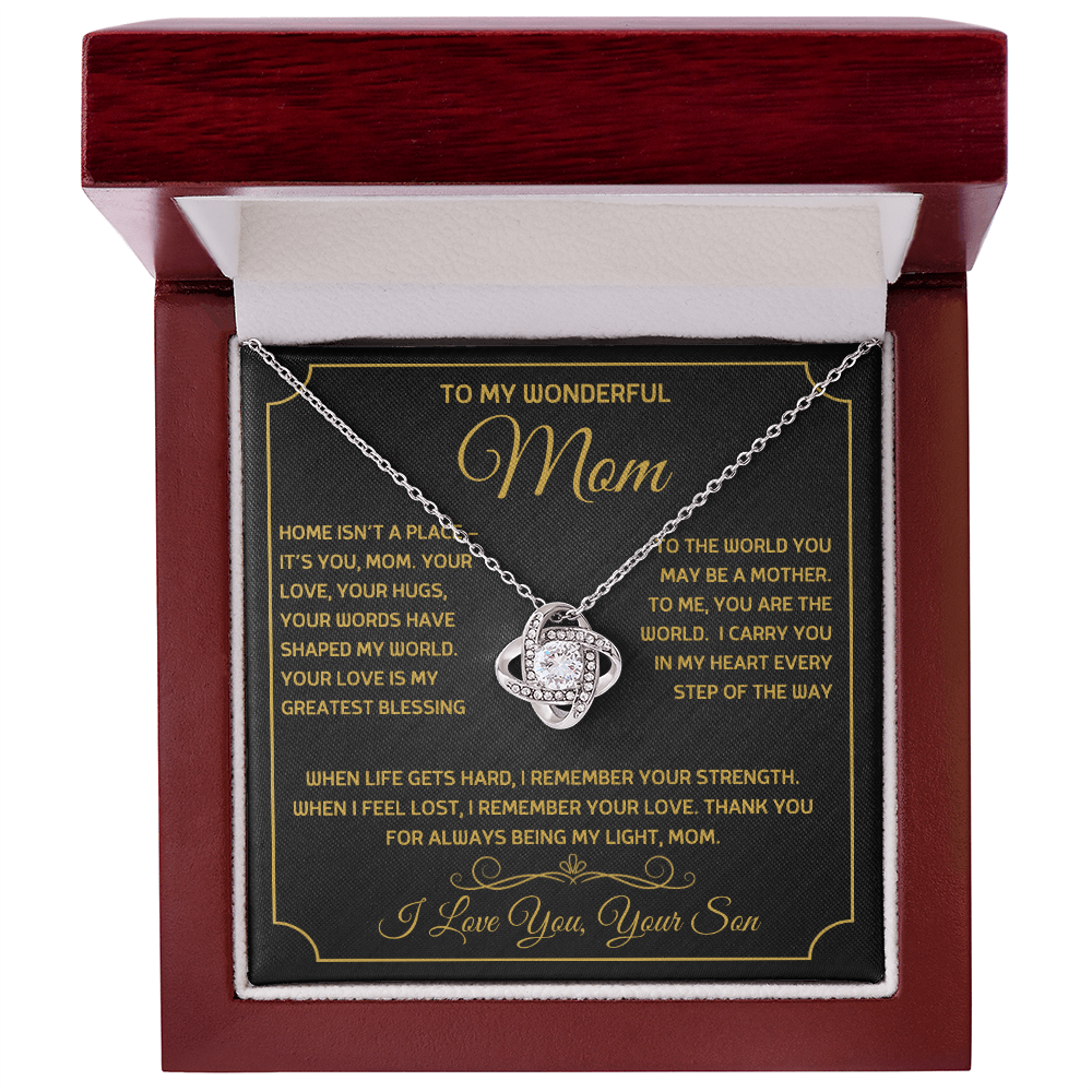 A Necklace for Mom — Home Is You - Love Your Son