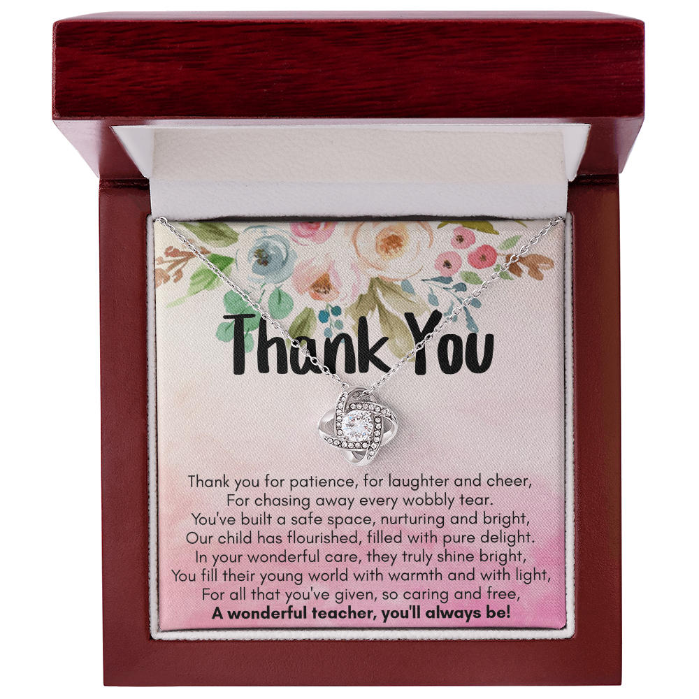 Thank You Gift For A Wonderful Preschool Teacher