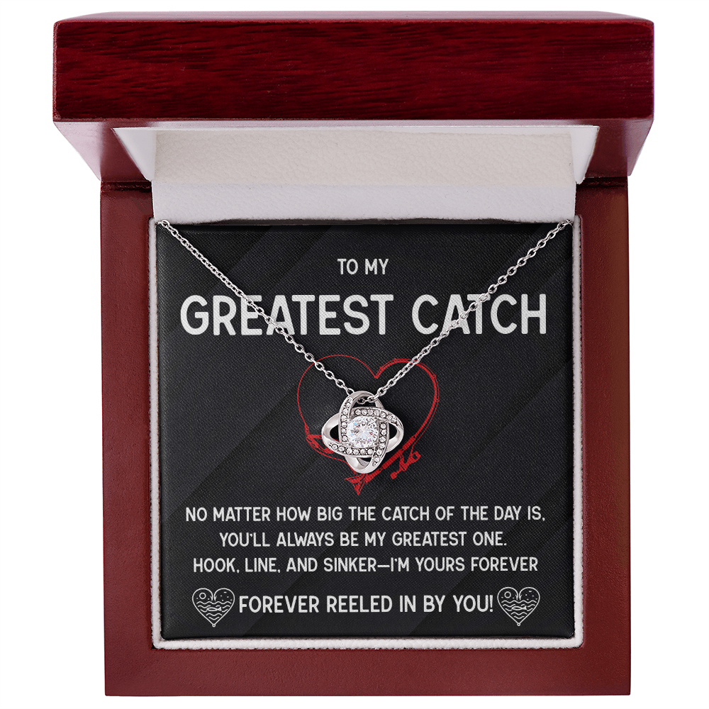 Neclace For Your Greatest Catch...Who Has Reeled You In Forever!