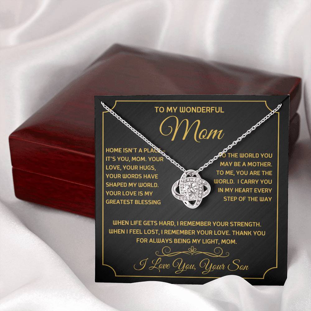 A Necklace for Mom — Home Is You - Love Your Son
