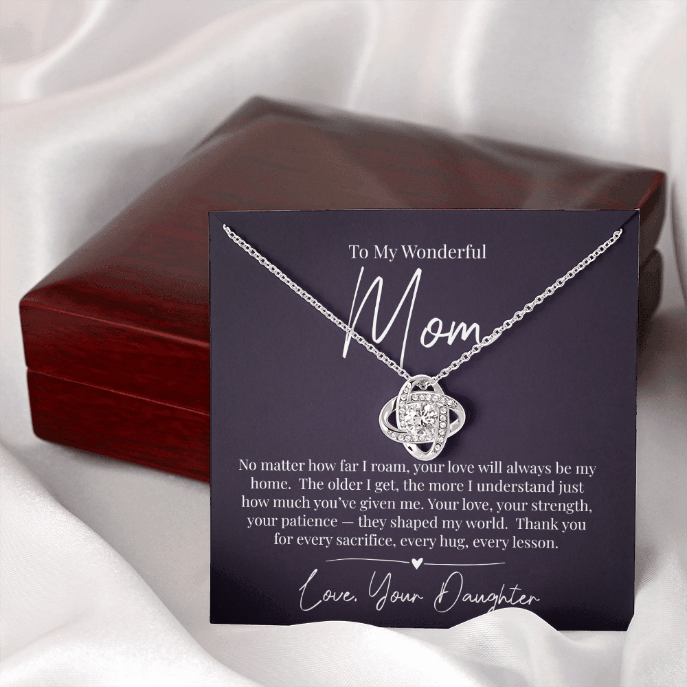 A Necklace for Mom — A Reminder That Her Love Is Always Home