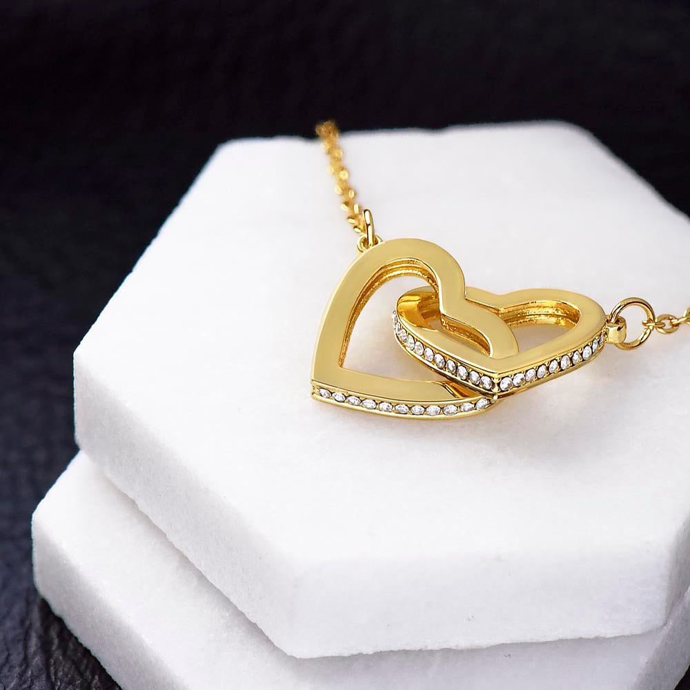 To My Wife - My Heart, My Laughter, My Team Necklace