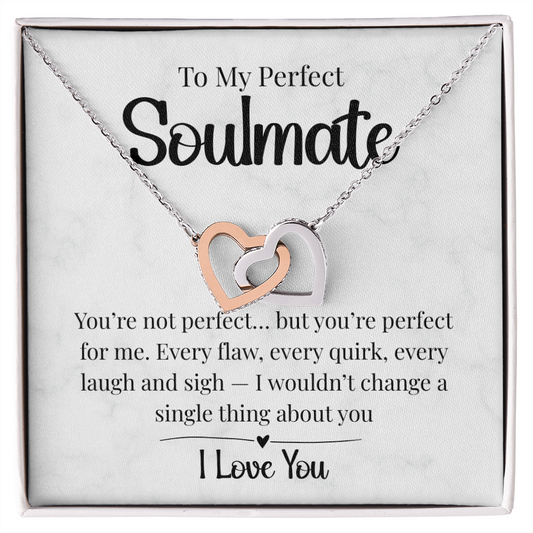 To My Perfect Soulmate Necklace 💎