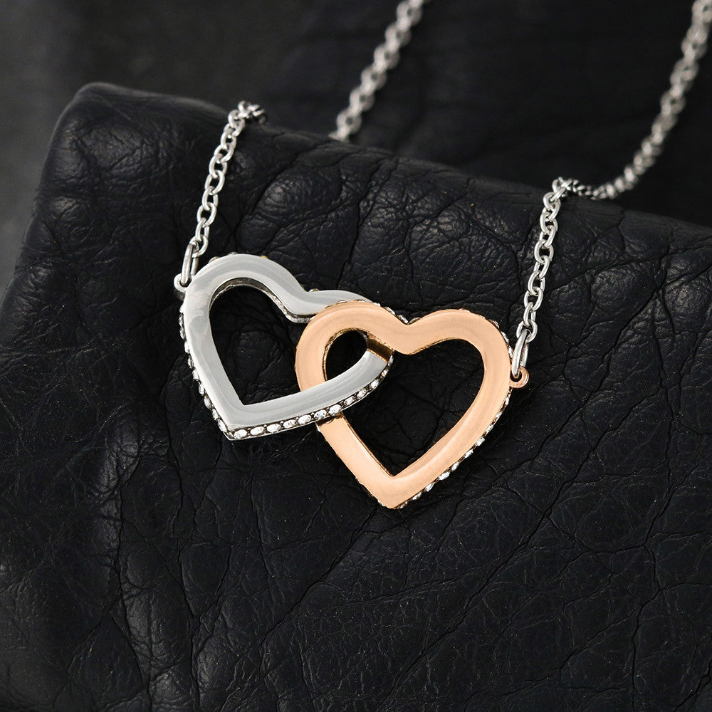 To My Wife - My Heart, My Laughter, My Team Necklace