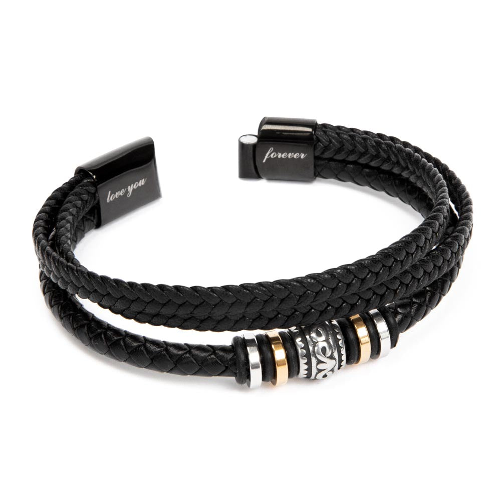 A Symbol of Pride and Perseverance: The Graduation Day Men's Bracelet