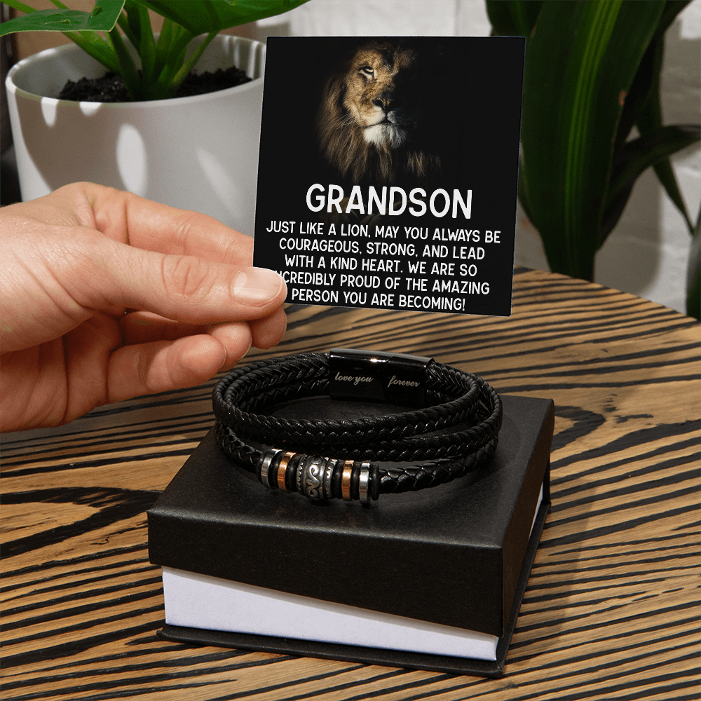 Bracelet For A Remarkable Grandson
