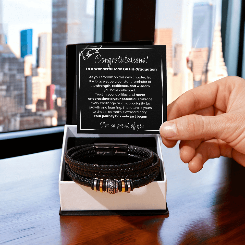 Celebrating a New Beginning: The Ideal Graduation Keepsake for Him