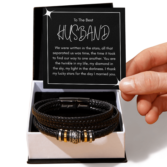Written In The Stars Husband Bracelet