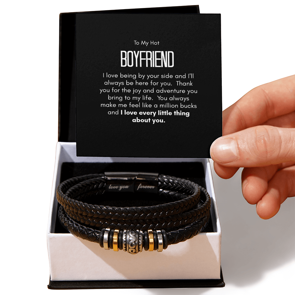 To My Hot Boyfriend Bracelet