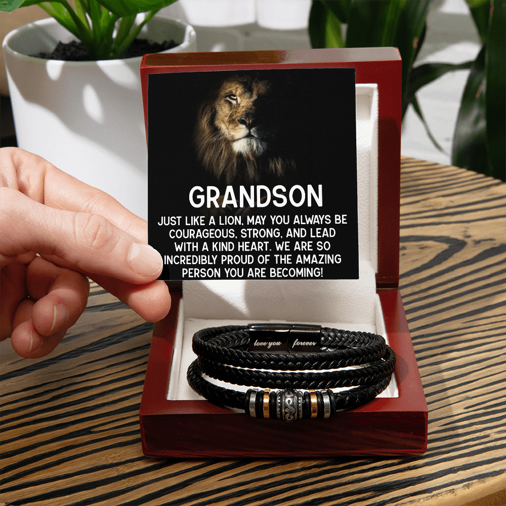 Bracelet For A Remarkable Grandson
