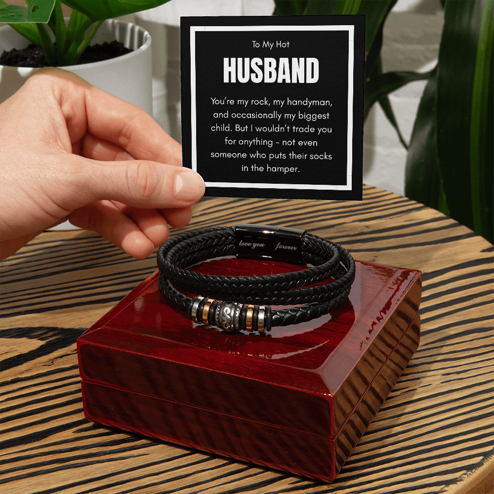 To My Hot Husband – The Rock, The Handyman, The Legend (of the Laundry Floor)
