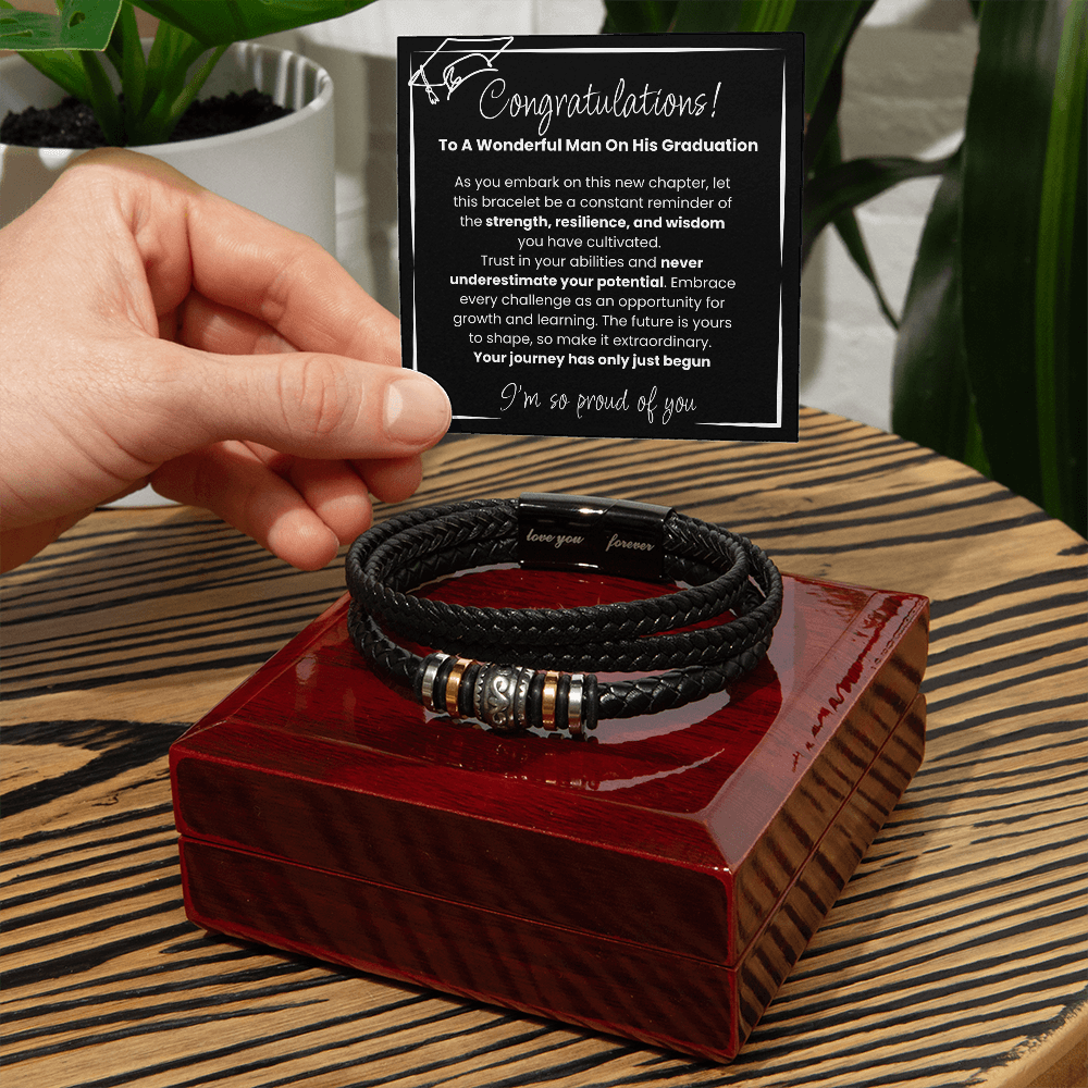 Celebrating a New Beginning: The Ideal Graduation Keepsake for Him
