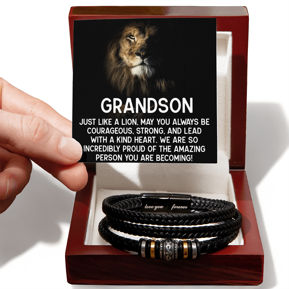 Bracelet For A Remarkable Grandson
