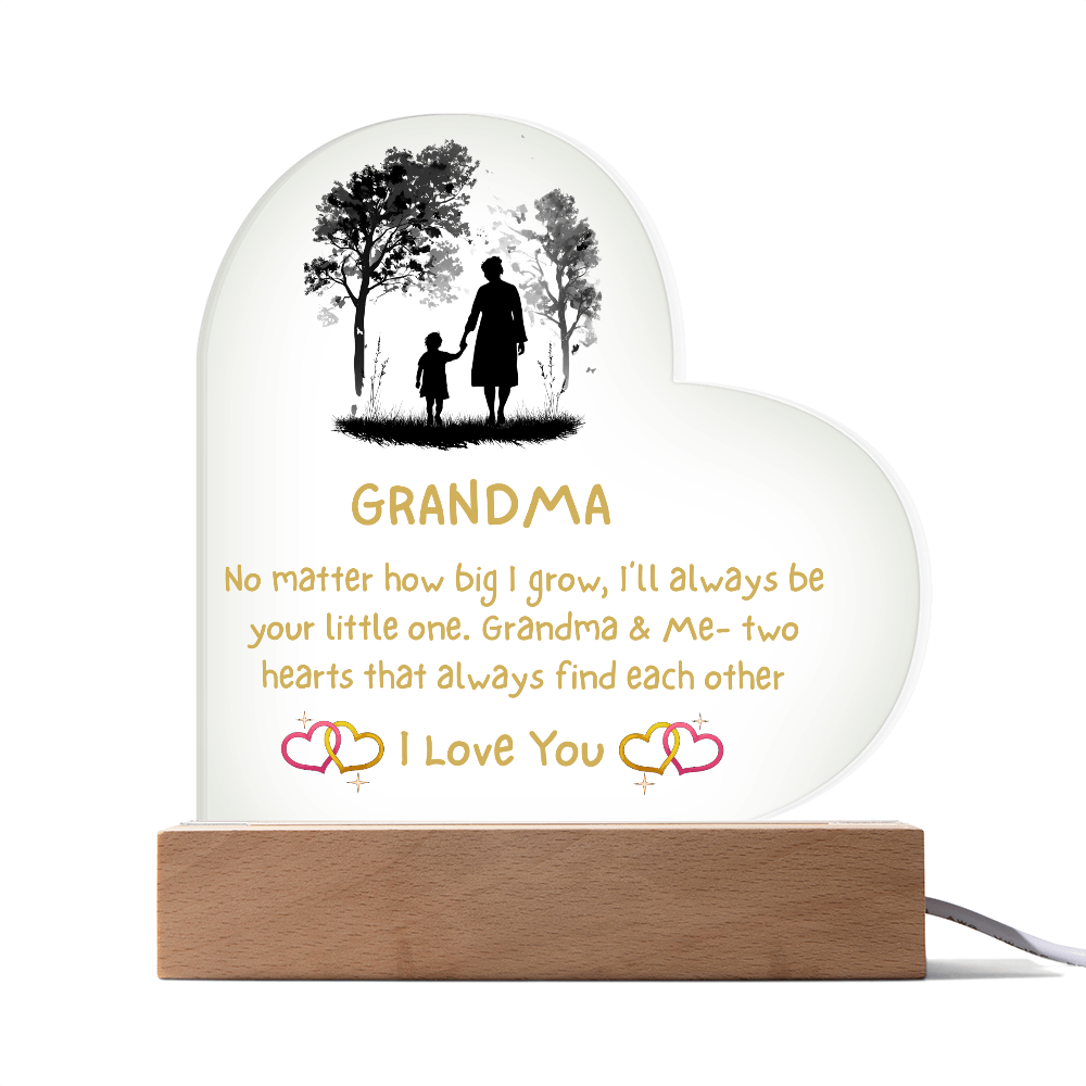 Sweet Grandma Gift — A Message From Her Little One