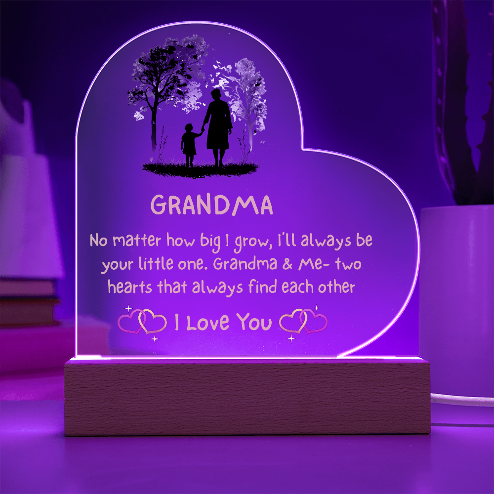 Sweet Grandma Gift — A Message From Her Little One