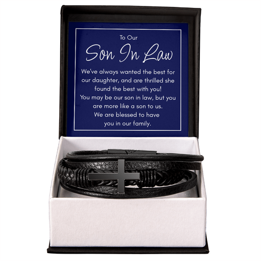 Gift Bracelet for A Wonderful Son in Law