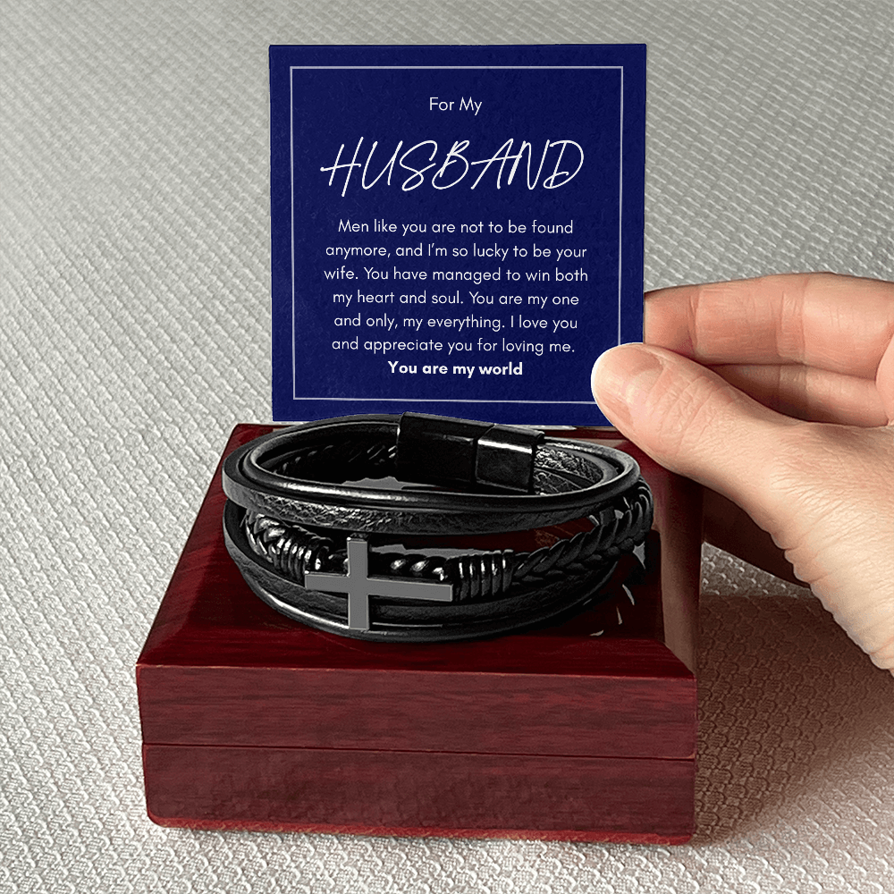 You Are My World, Bracelet For Husband