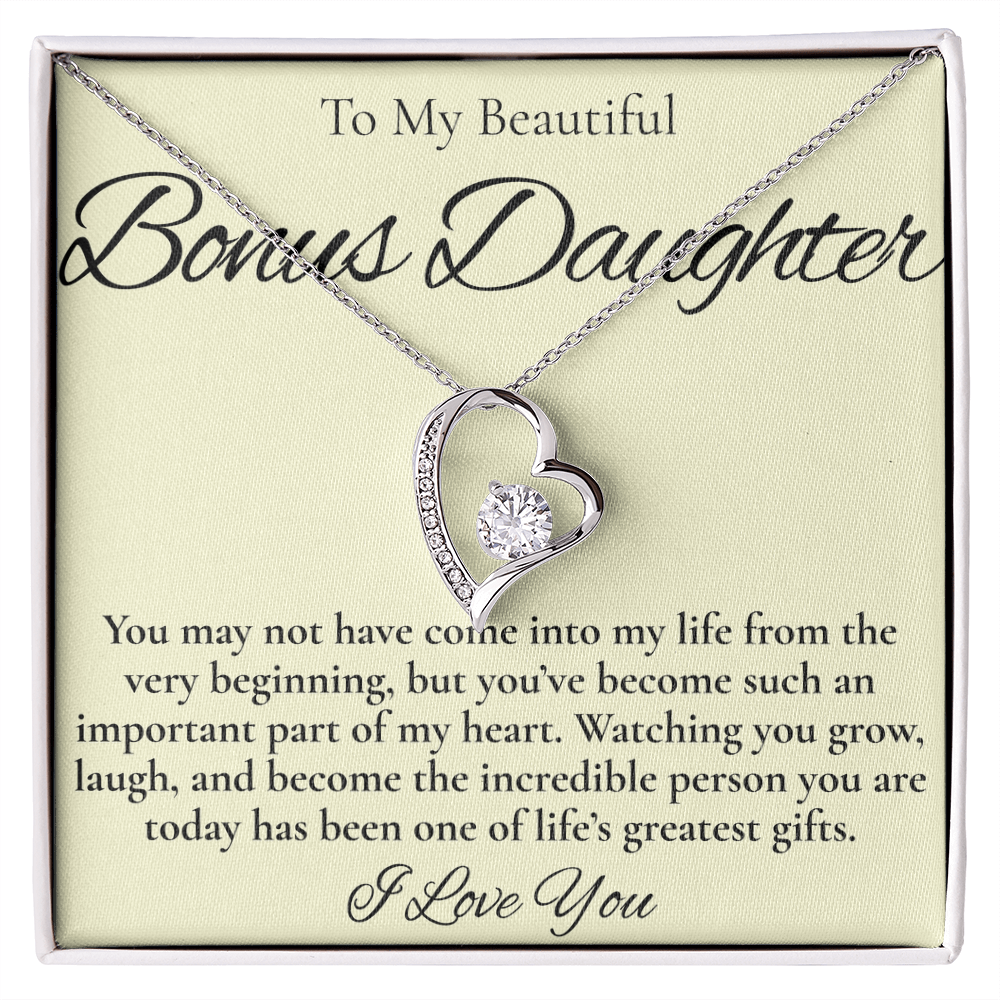 Necklace For A Brilliant Bonus Daughter