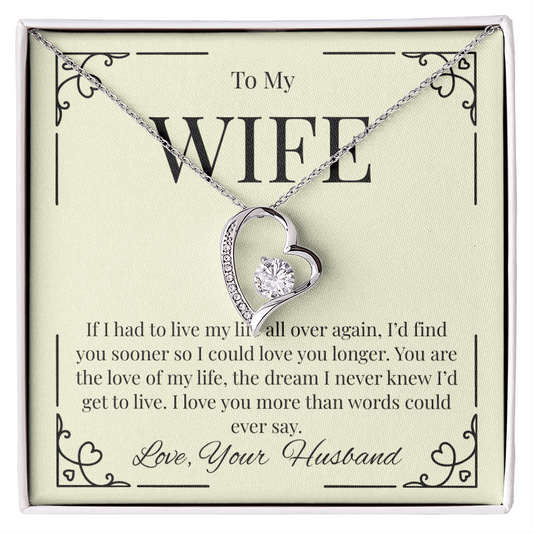 Necklace For A Wife, Say What Words Alone Cannot.