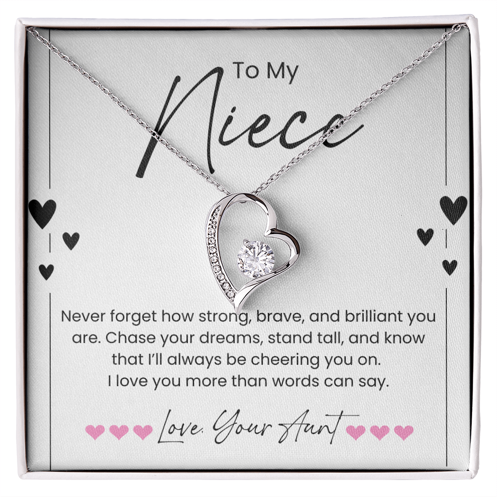 Necklace For A  Brave And Brilliant Niece