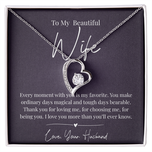 You Are My Favorite - Necklace for Wife
