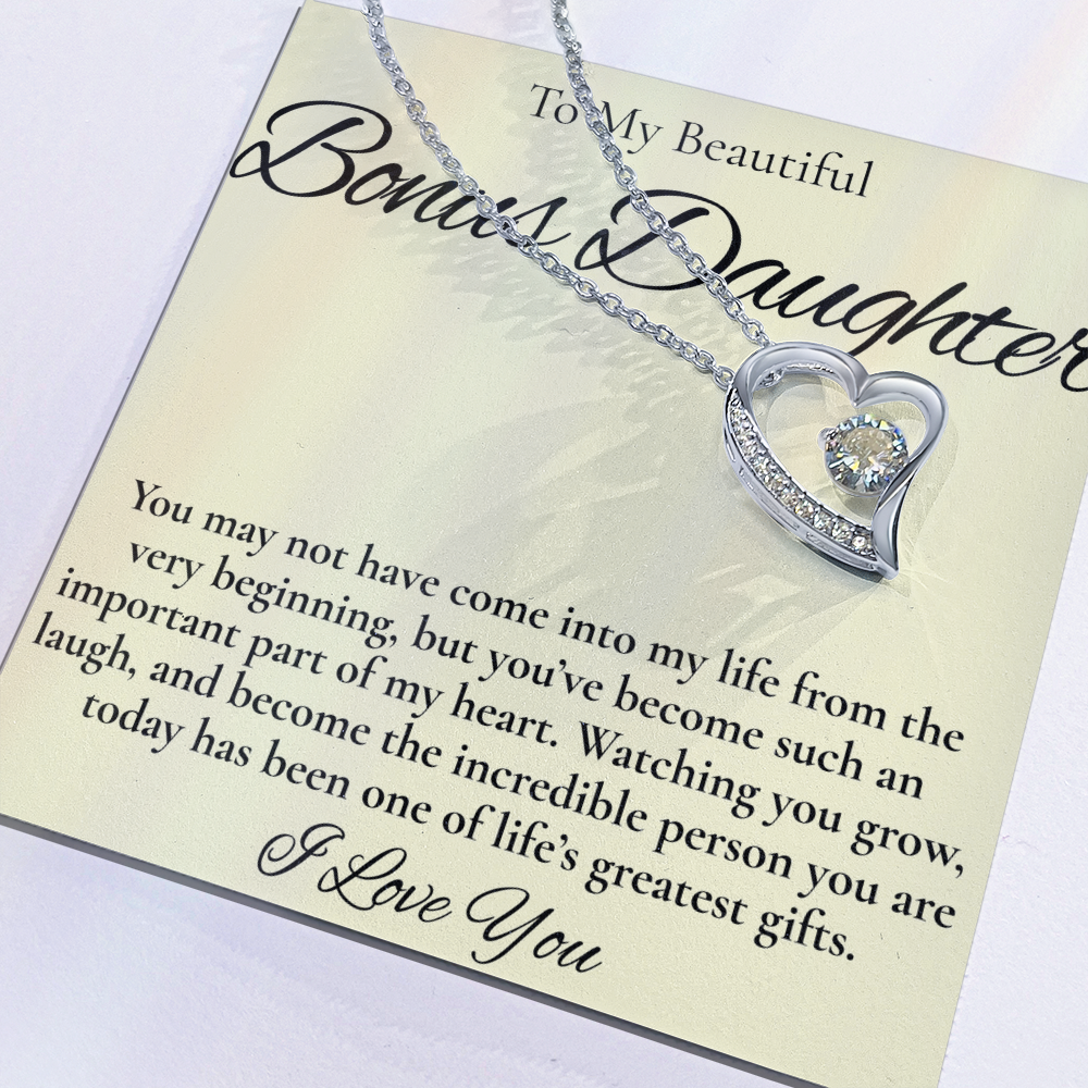 Necklace For A Brilliant Bonus Daughter
