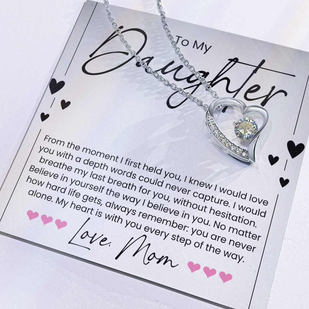 Necklace for A Cherished Daughter, From Mom