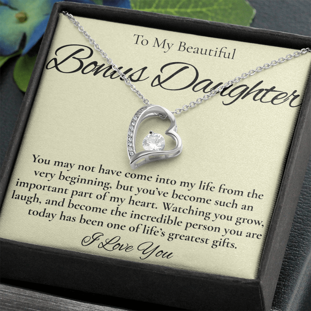 Necklace For A Brilliant Bonus Daughter