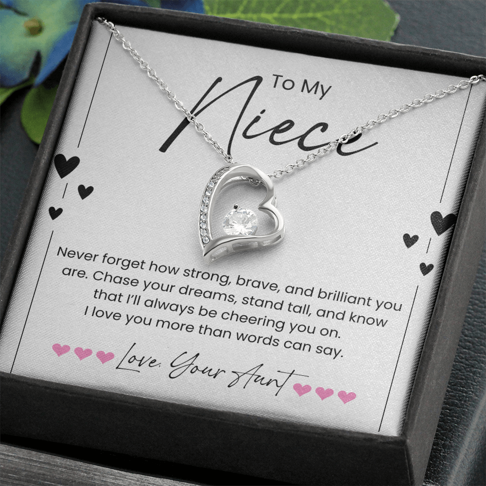 Necklace For A  Brave And Brilliant Niece