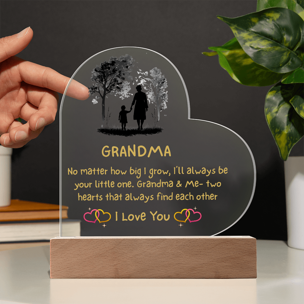 Sweet Grandma Gift — A Message From Her Little One
