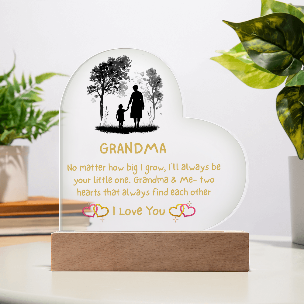Sweet Grandma Gift — A Message From Her Little One