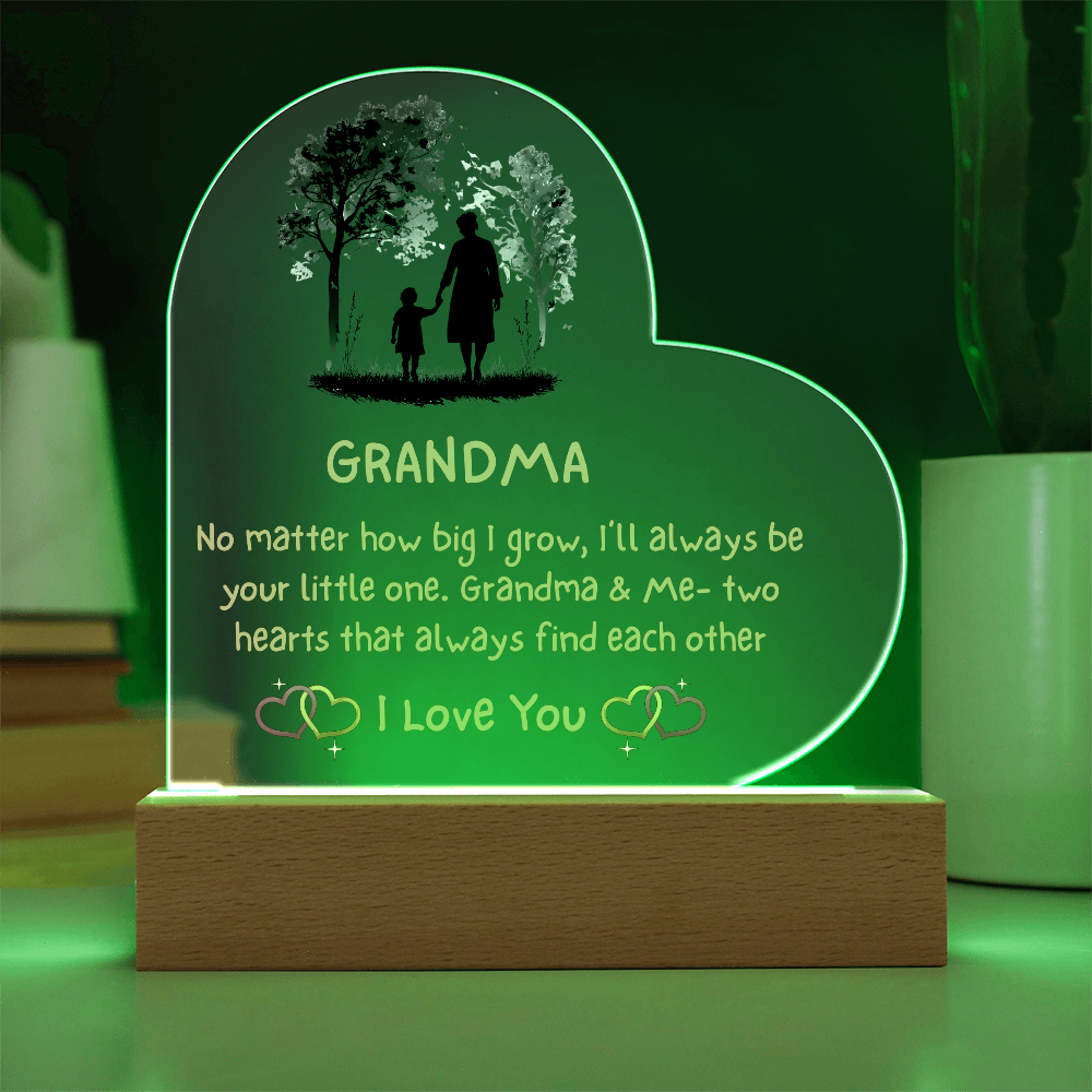 Sweet Grandma Gift — A Message From Her Little One
