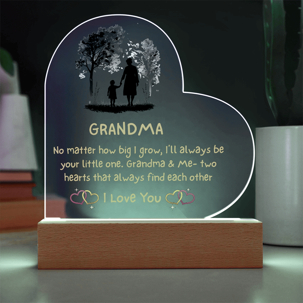 Sweet Grandma Gift — A Message From Her Little One
