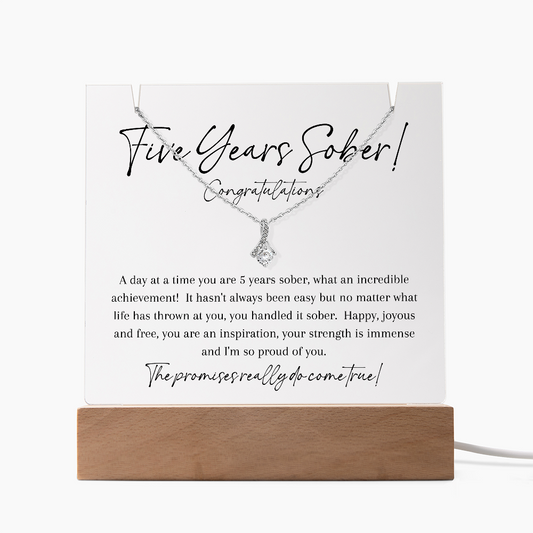 5 Years Sober Gift Set – Celebrating an Incredible Recovery Milestone