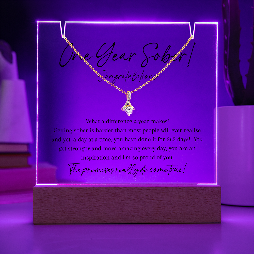 One Year Sober Gift Set – Celebrating 365 Days of Courage & Recovery