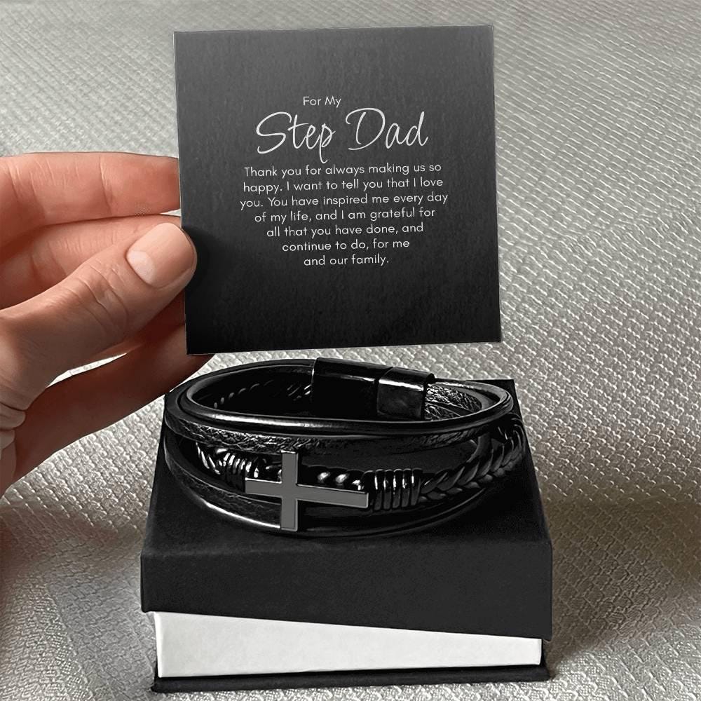 Step Dad Gift Bracelet