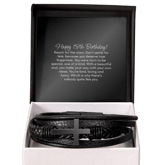 18th Birthday Gift Bracelet for Him