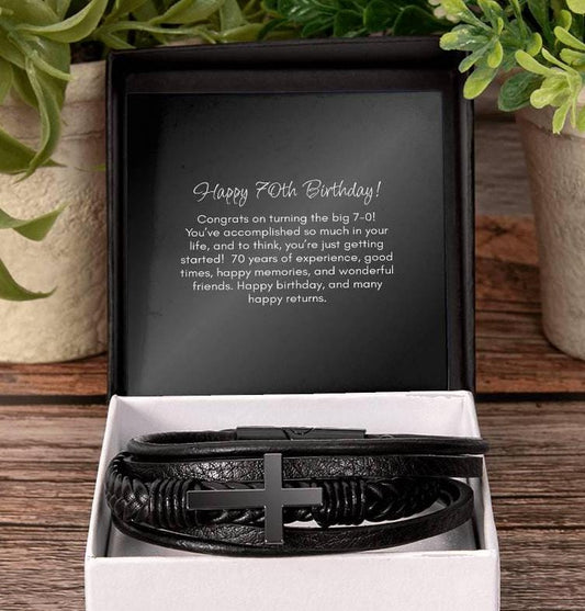 70th Birthday Gift for Men