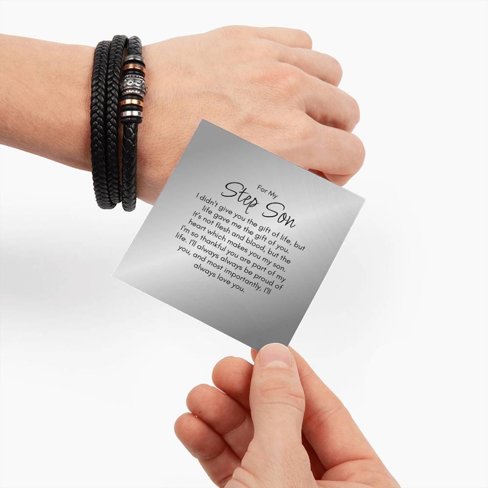 Step Son Gift Bracelet
