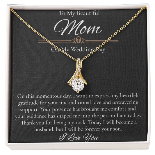 Mother Of The Groom Gift From Son, Necklace